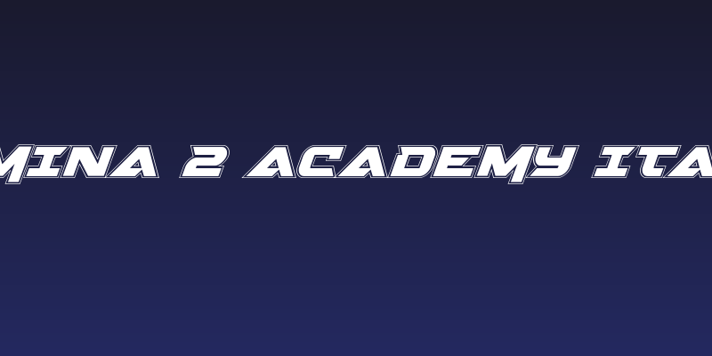 Gemina 2 Academy Italic Social Header