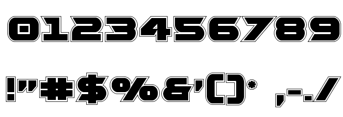 Gemina 2 Academy Font OTHER CHARS