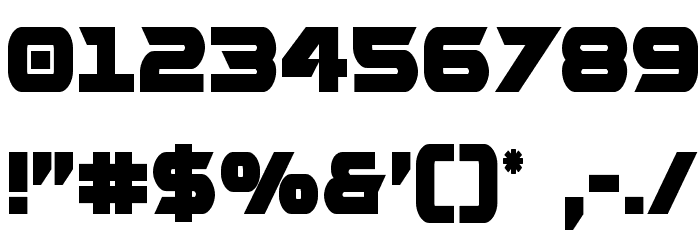 Gemina 2 Condensed Font OTHER CHARS