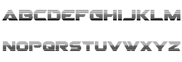 Gemina 2 Gradient Font LOWERCASE