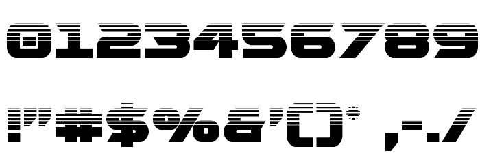Gemina 2 Halftone Font OTHER CHARS