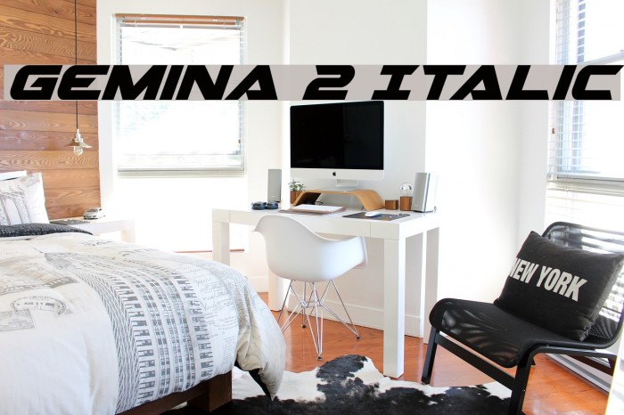 Gemina 2 Italic Example 3