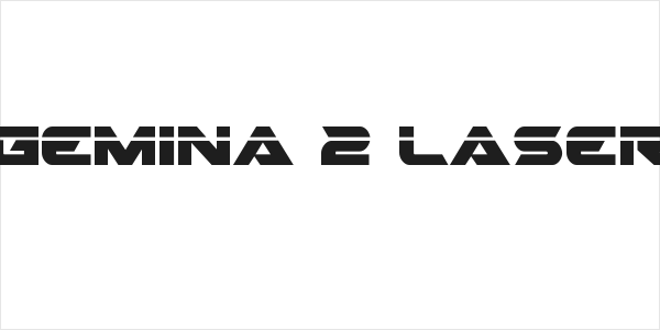 Gemina 2 Laser Logo