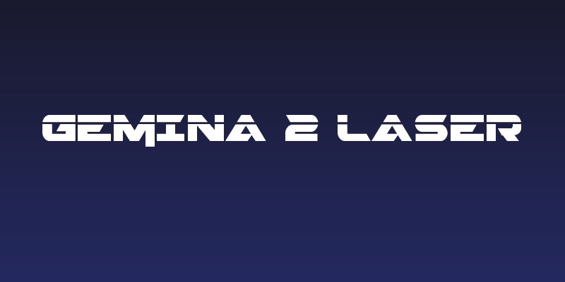 Gemina 2 Laser Social Header