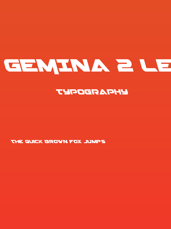 Gemina 2 Leftalic Poster