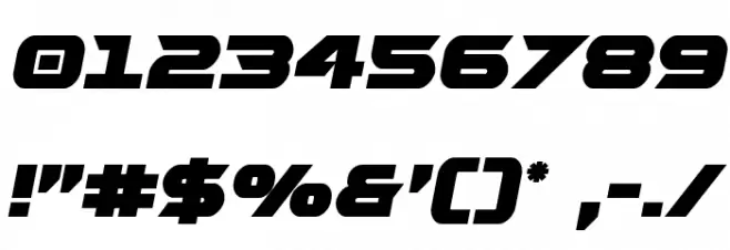 Gemina 2 Semi-Italic Font OTHER CHARS