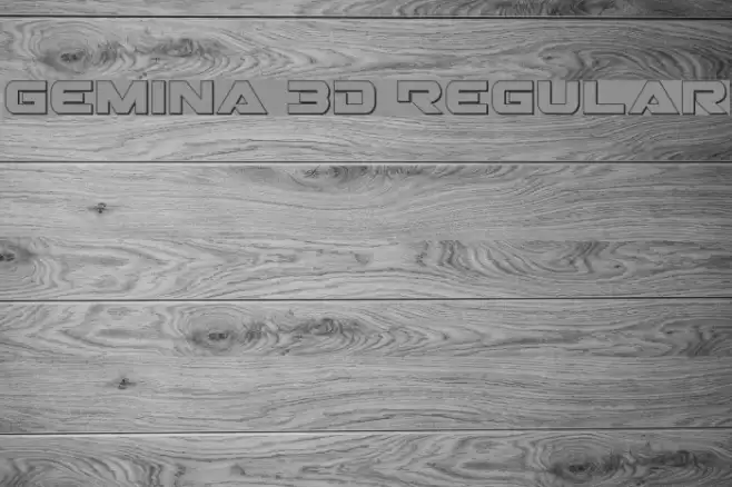 Gemina 3D Regular examples
