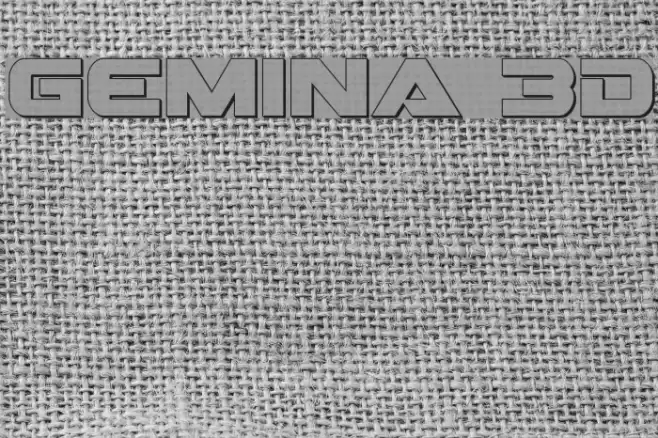 Gemina 3D examples