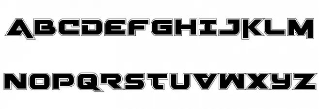 Gemina Academy Regular Шрифта ВЕРХНИЙ