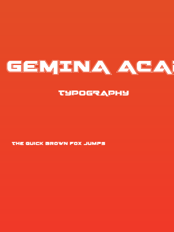 Gemina Academy Regular Poster