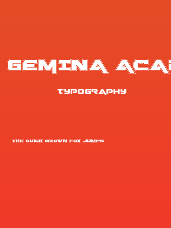 Gemina Academy Poster