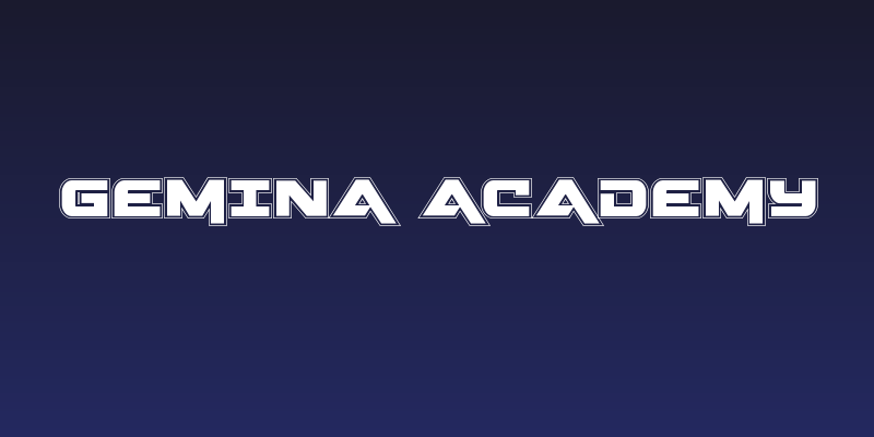 Gemina Academy Social Header
