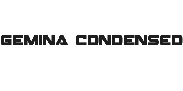 Gemina Condensed Logo