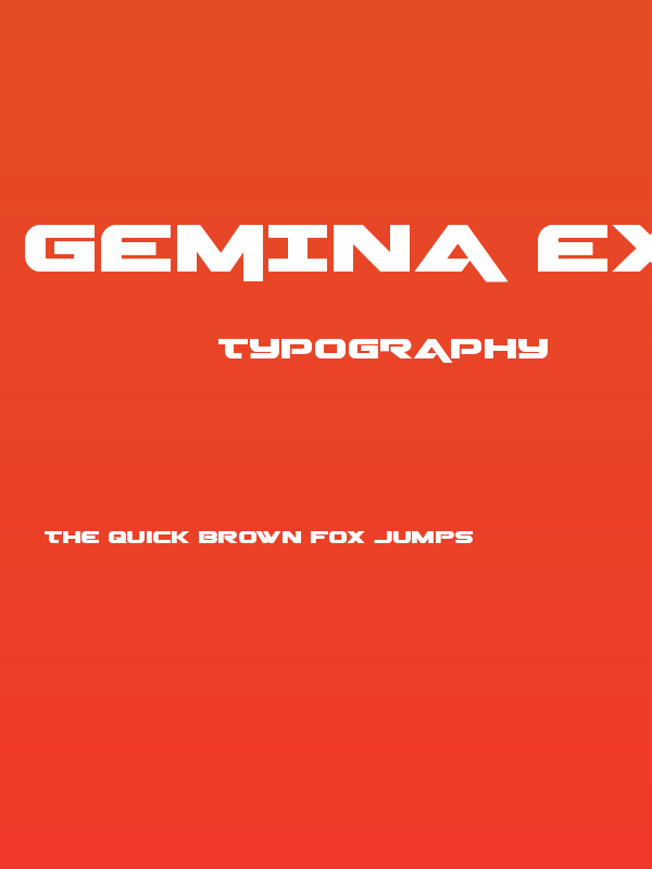 Gemina Expanded Poster