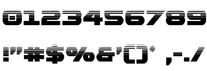 Gemina Halftone Font OTHER CHARS