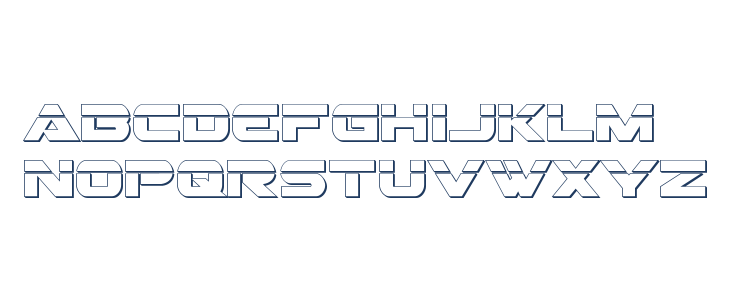 Gemina Laser 3D Lowercase