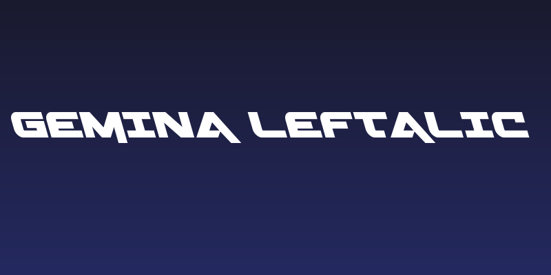 Gemina Leftalic Social Header