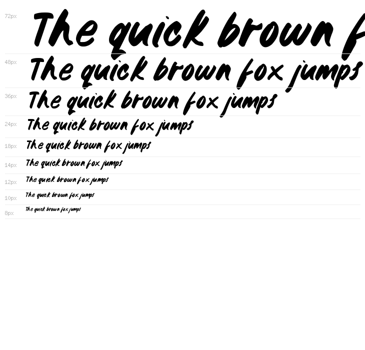 Gemini Brush Waterfall