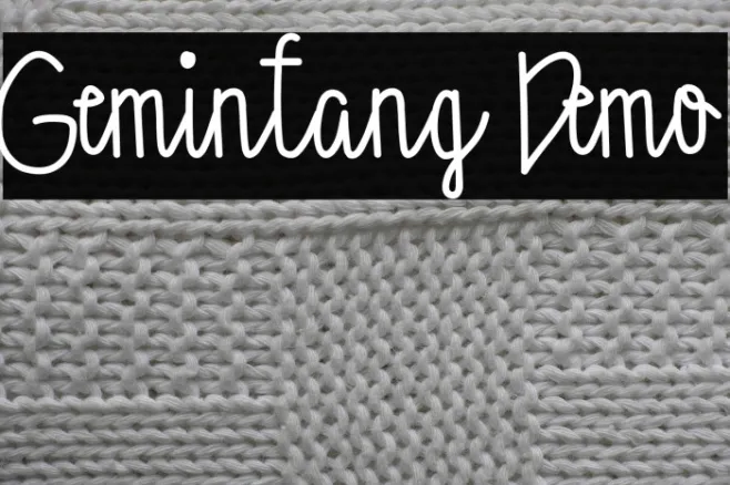Gemintang Demo Example 2