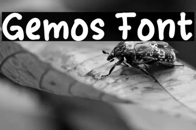 Gemos Font examples