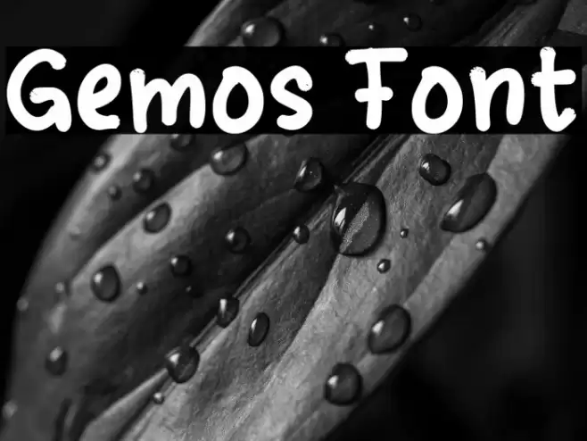 Gemos Font examples