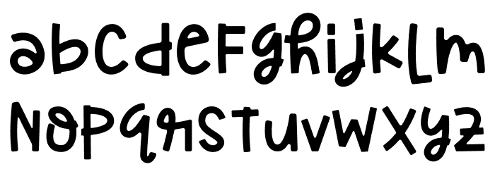 Gemoy Font LOWERCASE