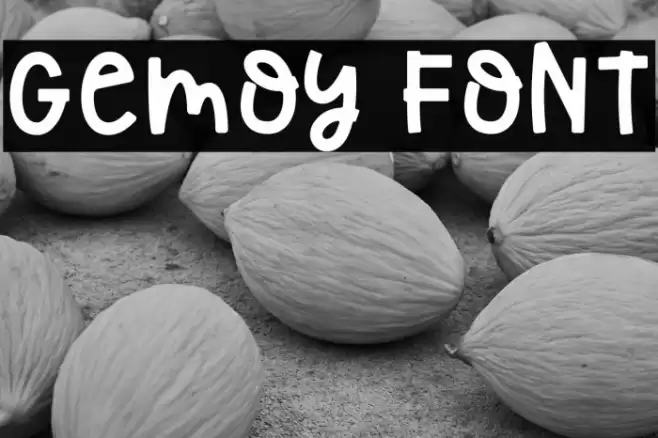 Gemoy Font examples