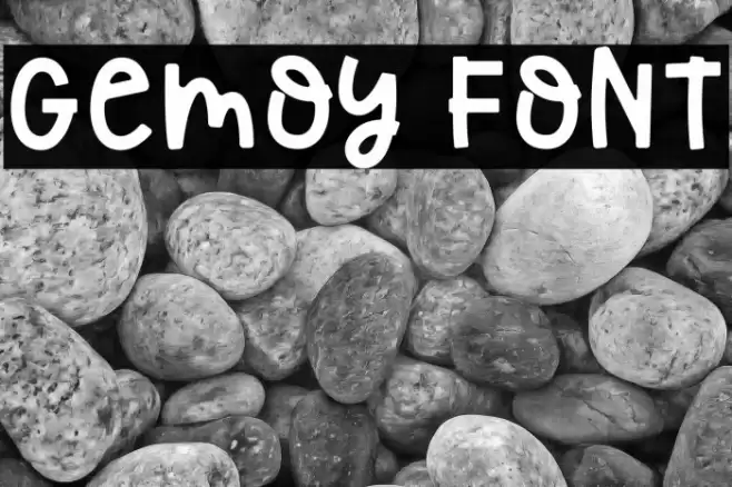 Gemoy Font examples