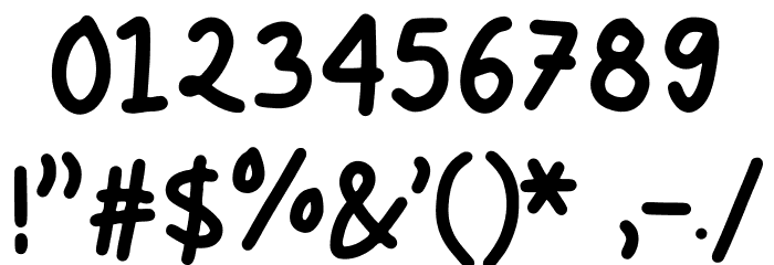 Gempita Font OTHER CHARS
