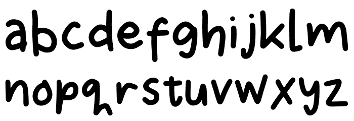 Gempita Font LOWERCASE