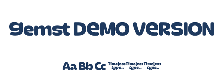 Gemst DEMO VERSION Font Preview