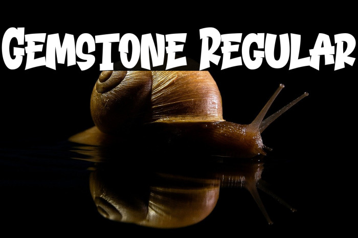 Gemstone Regular Example 1