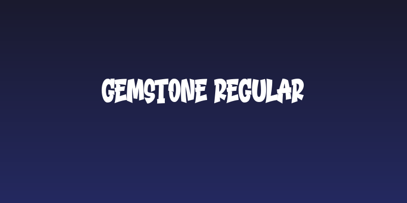Gemstone Regular Social Header