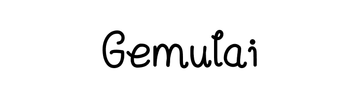 Gemulai  Frei Schriftart Herunterladen
