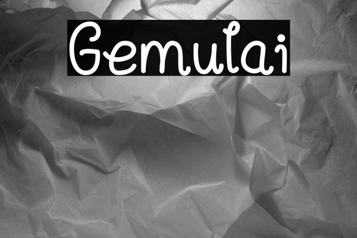 Gemulai Example 2
