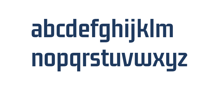 Gemunu Libre Bold Lowercase