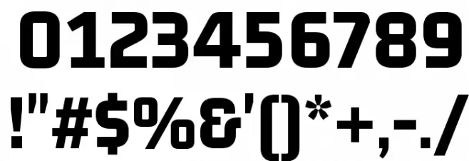 Gemunu Libre ExtraBold Font OTHER CHARS