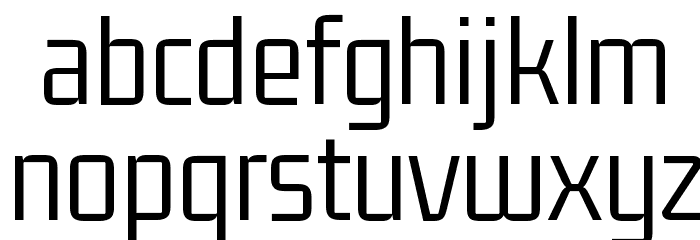 Gemunu Libre Light Font LOWERCASE