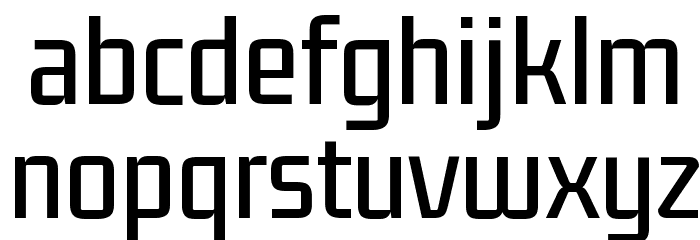 Gemunu Libre Medium Font LOWERCASE