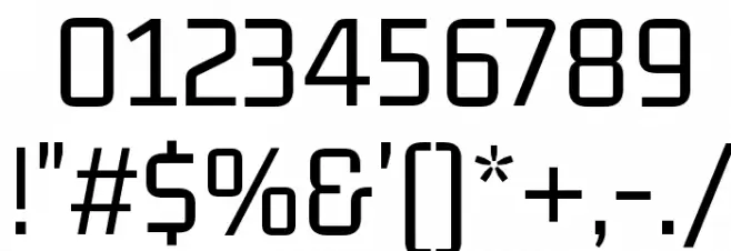 Gemunu Libre Regular Font OTHER CHARS