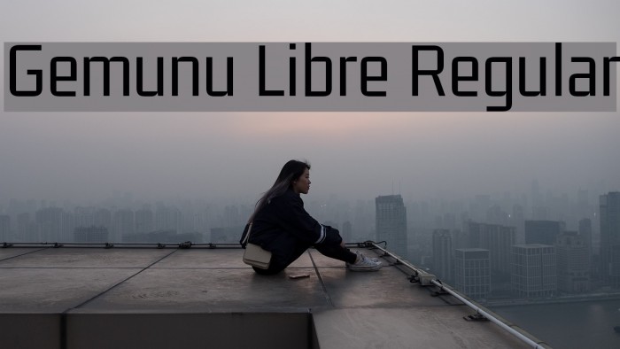 Gemunu Libre Regular Font examples