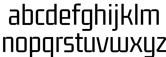 Gemunu Libre Regular Font LOWERCASE