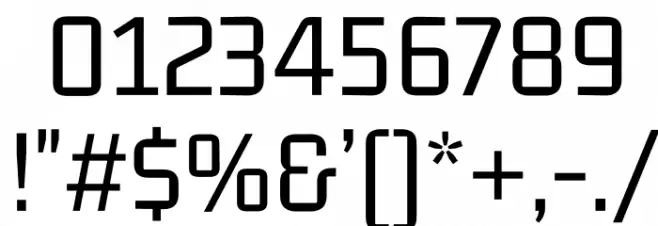 Gemunu Libre Font OTHER CHARS