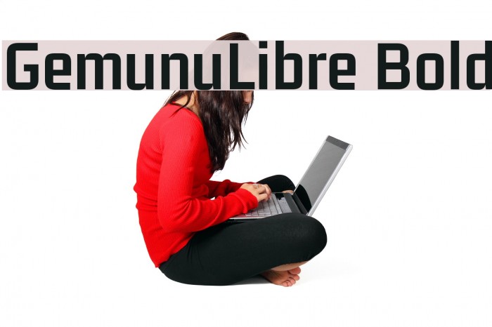 GemunuLibre Bold Font examples