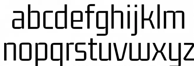 GemunuLibre Light Шрифта строчной