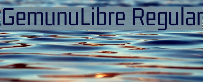 GemunuLibre Regular Fuentes examples