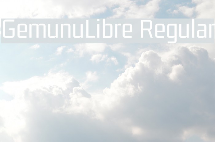 GemunuLibre Regular Fuentes examples