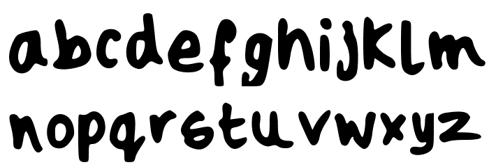 Gemz Cards Regular Font LOWERCASE