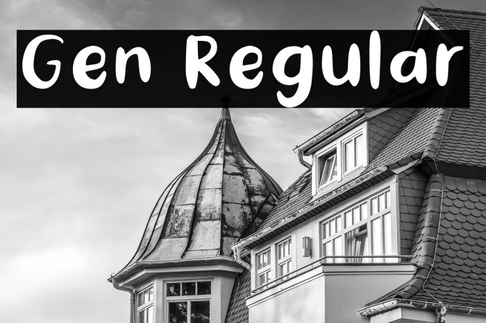 Gen Regular Example 2