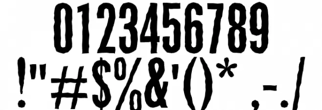 Gen Sontoloyo Regular Font OTHER CHARS